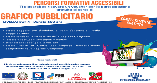 Catalogo P.F.A. – Corso di Grafico Pubblicitario